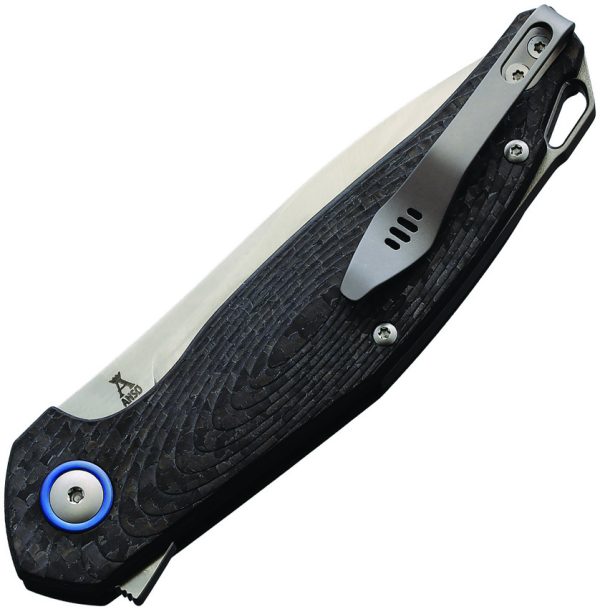 MKM Goccia Linerlock Folding Knife Carbon Fiber M390 3.5"