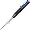 MKM-Maniago Knife Makers Goccia Linerlock Folding Knife 3.5" M390 Black G10