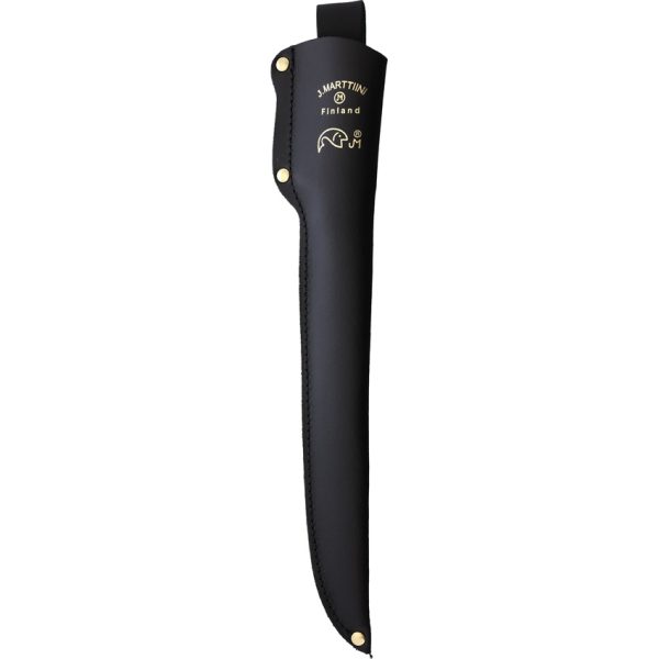 Marttiini Martef Fillet Fixed Blade Knife 9in Blade Blue Handle w/ Sheath