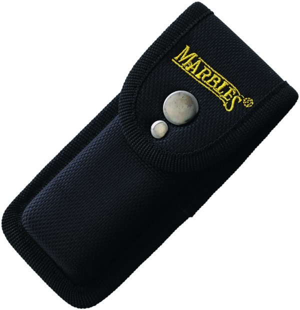 MR585_add_02 Steel Sharp Designs Marbles Lockback Folding Knife 3.5" Stonewash Blade Brown Micarta