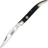 MR629_add_01 Marbles Large Toothpick Green Bone Folding Knife 5"