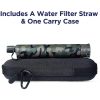 Membrane Solutions Water Filter Straw with Case - Camo