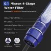 Membrane Solutions Water Filter Straw II with Lanyard