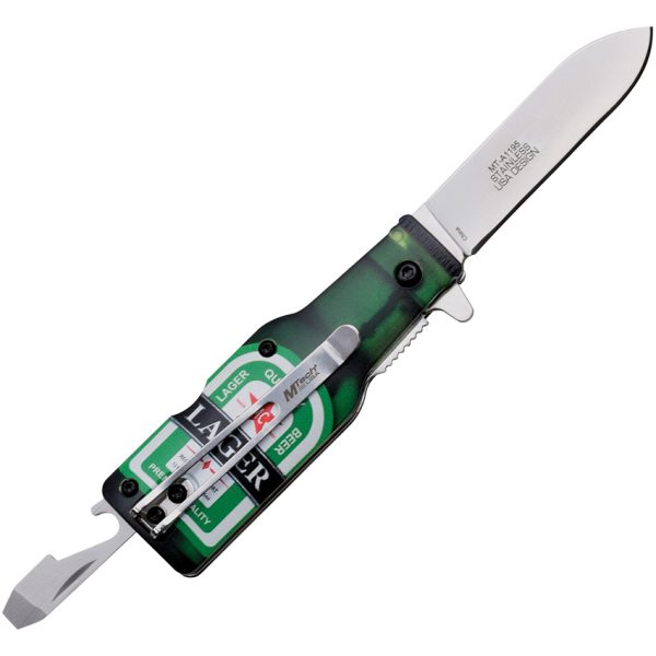 Mtech Bottle Lagerlock Assisted Opening Folding Knife 2.5" 3Cr13