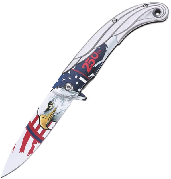 Eagle Linerlock A/O Silver