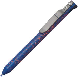 MVK14 Maverick Custom Pen Aluminum Orange Blue