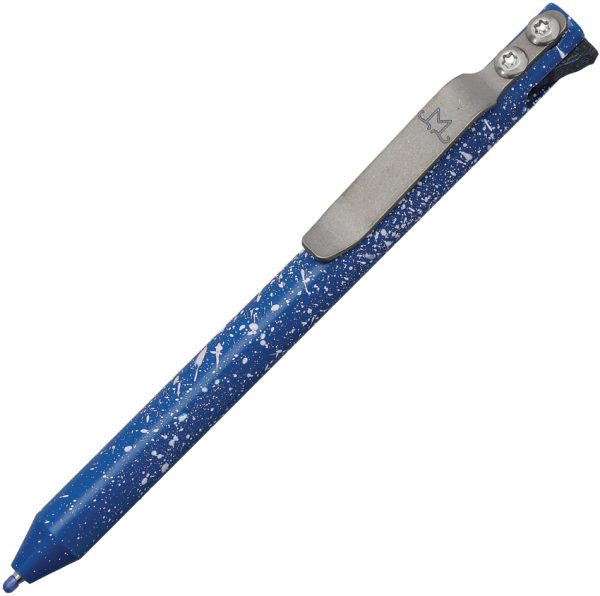 Pen Aluminum Blue White