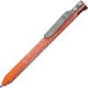 Maverick Custom Pen Aluminum Orange White