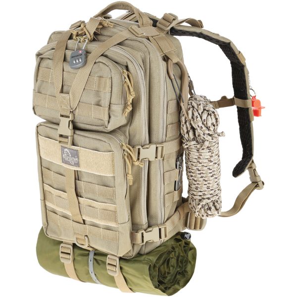 MXPT1430K_add_12 Maxpedition Falcon-III Backpack Khaki 28L