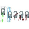 Nite Ize CamJam Cord Tighteners 4-Pack Black