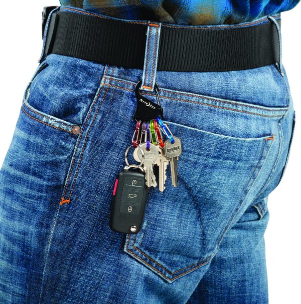 Nite Ize KeyRack S-Biner with Six Plastic Clips