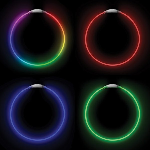 Nite Ize NiteHowl Max Rechargeable Safety Necklace Dog Light