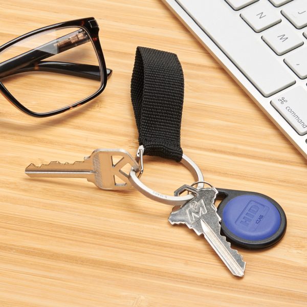 Nite Ize O-Series Keychain with Webbing Carry Loop