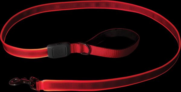 Nite Ize Nitedog Rechargeable Leash 60" Red