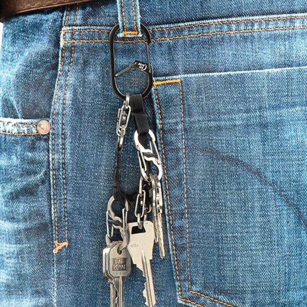 Nite Ize GearLine Mini Key Organizer with S-Biner MicroLocks