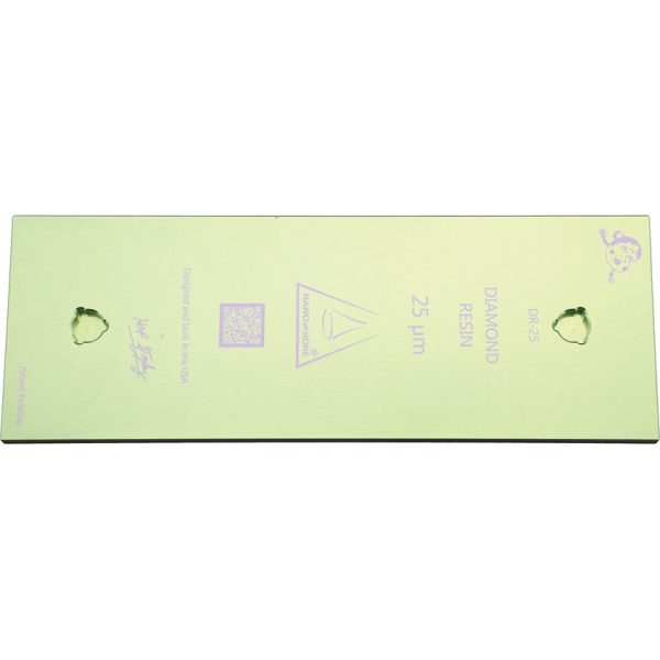 Nano Hone Diamond Resin Plate 25 Micron 8.25 x 3 Inch