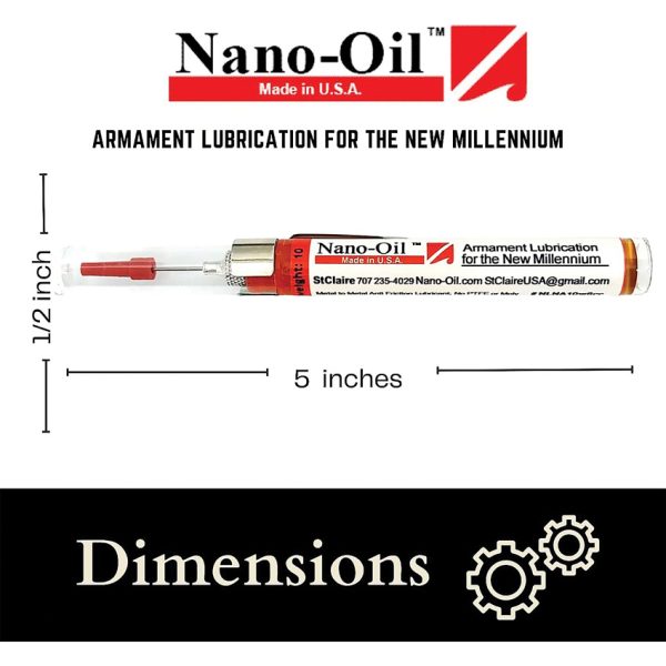 Nano-Oil Pocket Oiler 10WT 2oz Pen with Precision Applicator