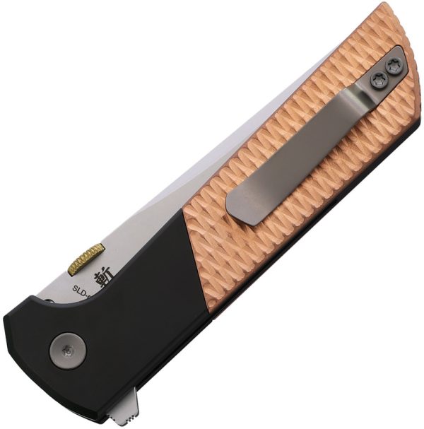 Chop 2 Button Lock Copper