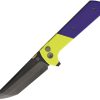 NMB2407PRGRD Chop 2 Button Lock PRP/YLW
