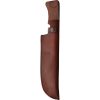 Old Hickory 9.75" 1075HC Steel Machete with Brown Wood Handle & Sheath