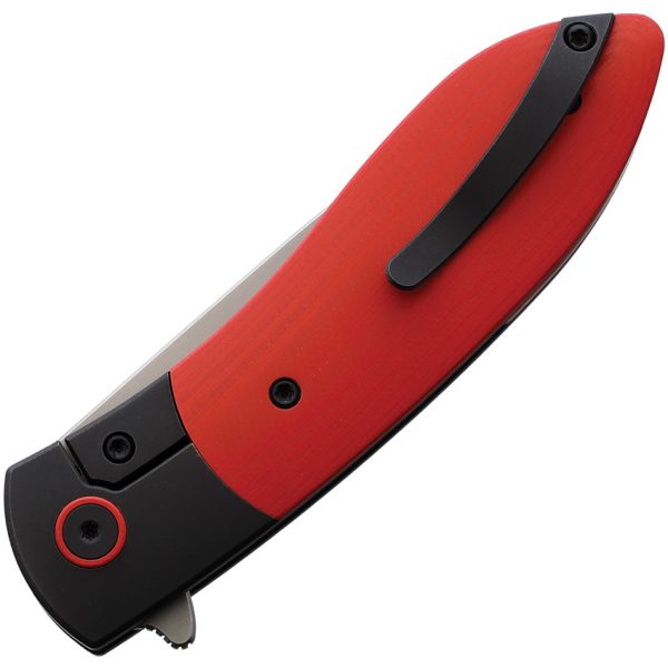 Ohlone Knives Butron Framelock Folding Knife 3.25" CPM-20CV Black