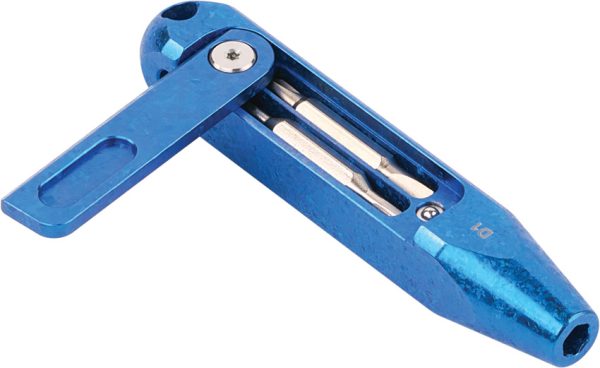 Oknife Otacle D1 Snowflake Blue Titanium Hex Tool