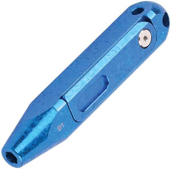 Oknife Otacle D1 Snowflake Blue Titanium Hex Tool