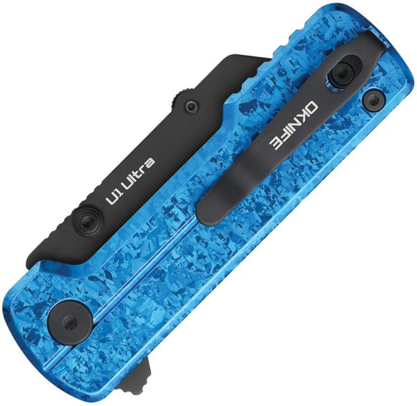 Oknife Otacle U1 Ultra Button Lock Folding Knife Ceramic Blade