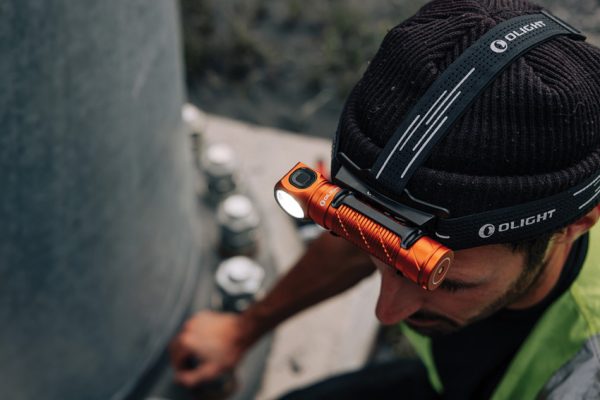 Olight Perun 3 Headlamp Orange 160m Beam