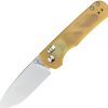 Olight Rubato 4 Folding Knife 3" CPM S35VN Yellow