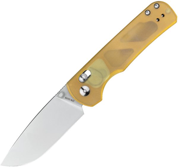 Olight Rubato 4 Folding Knife 3" CPM S35VN Yellow