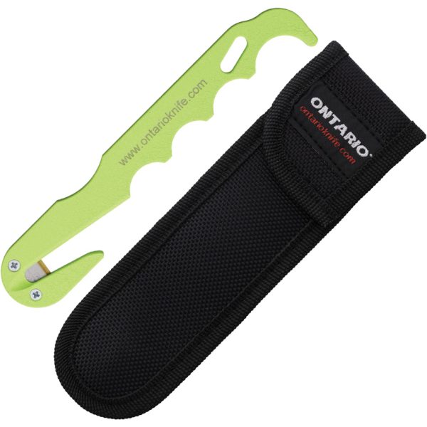 ON1420_add_01 Ontario 6.5" Economy Strap Cutter with Sheath