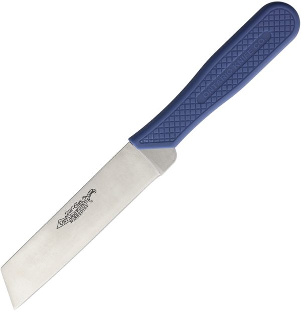 Ontario 149 Seed Potato Knife 4 Inch Blade Blue Handle