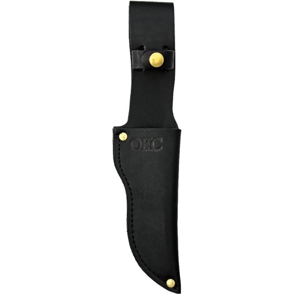 ON7536BLK_add_01 Ontario Keuka Hunter 125th Anniversary Fixed Blade Knife 4.25" Satin