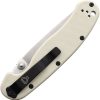 ON8861BONE_add_01 Ontario RAT II Folding Knife 3" AUS-8 Linerlock Ivory G10