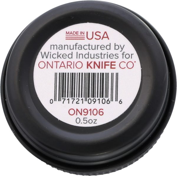 Ontario OKC Clean 0.5 oz Beeswax Knife Cleaner in Metal Tin