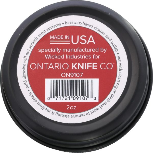 Ontario OKC Clean 2oz Beeswax Conditioning Tin
