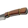 Rite Edge Brass Wire Hunter Fixed Blade Knife 6.5" Carbon Steel