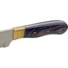 Rite Edge Skinner Fixed Blade Knife 3.5" Opal Wood w/ Sheath
