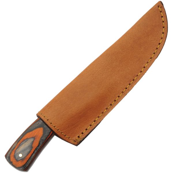 Rite Edge Cardinal Hunter Fixed Blade Knife 4.25" Stainless w/ Sheath