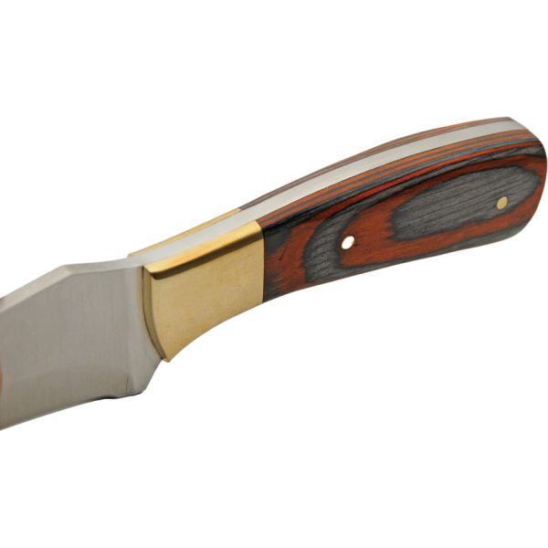 Rite Edge Cardinal Hunter Fixed Blade Knife 4.25" Stainless w/ Sheath