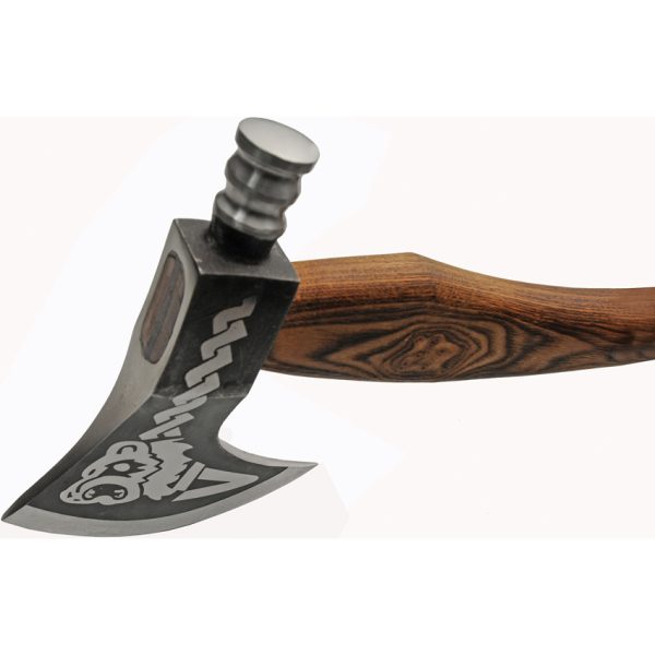 Pakistan Grizzly Hammer Axe 7.5" Stainless Head w/ Sheath