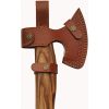 Pakistan Skull Broad Axe 6in Stainless Head w/ Sheath