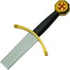 Pakistan Knight Of Templar Sword 30" Stainless Blade w/ Scabbard