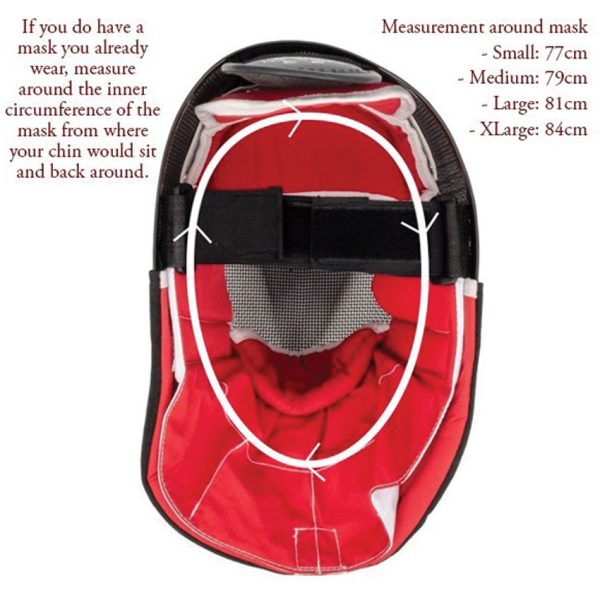 Rawlings Tournament Grade Hema Fencing Mask Large 1600N