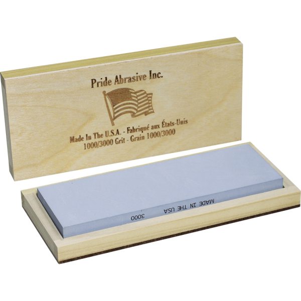 Pride Abrasive Combination Water Stone 1K/3K w/ Wooden Box