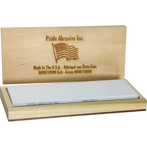 Pride Abrasive Combination Water Stone 6K/10K with Wooden Box