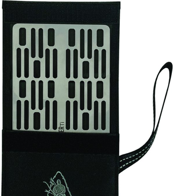 Pathfinder Titanium Grill with Carry Pouch