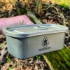 Pathfinder Titanium Canteen Cooking Kit with Cup Bowl and Pouch