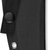 QSP Knife T-Cook Fixed Blade Blackout Nitro V 5.25" w/ Sheath